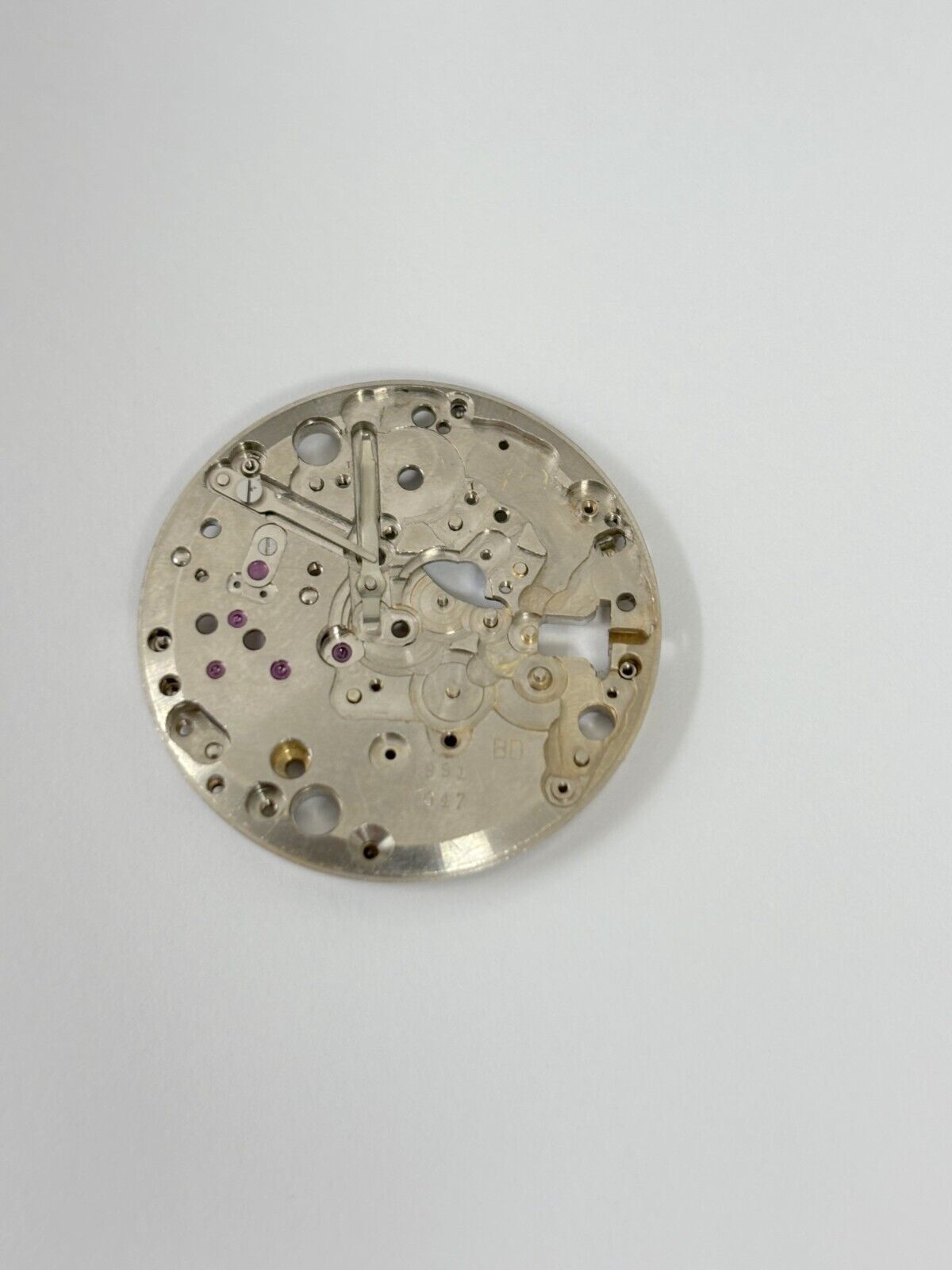 Vulcain Caliber 120 Movement Parts  Balance Fork Wheel Spring Bridge Dial Case
