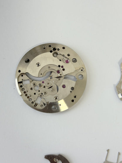 Jaeger LeCoultre Cal 814 Memovox Alarm Movement Part Balance Fork Barrel Wheel