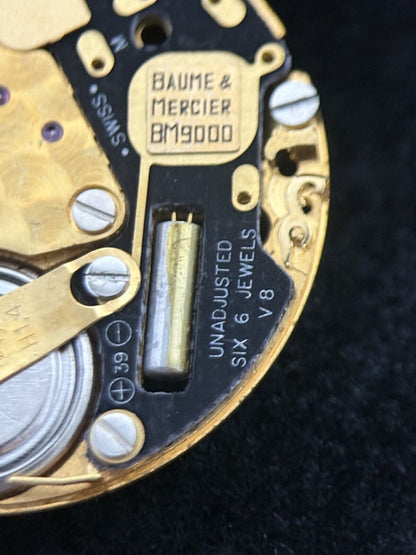 Runs & Sets ESA ETA Cal 959.001 Swiss quartz watch movement