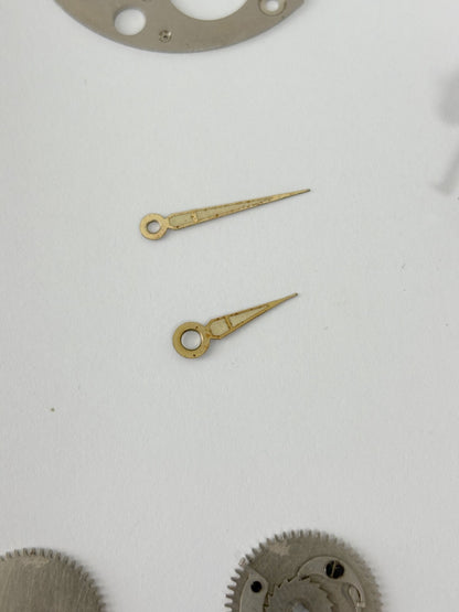 Jaeger LeCoultre Cal 219 Clock Movement Part Balance Fork Barrel Wheel Dial