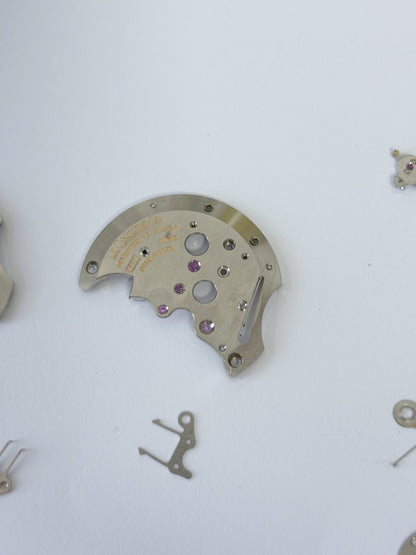 Jaeger LeCoultre Cal 814 Memovox Alarm Movement Part Balance Fork Barrel Wheel