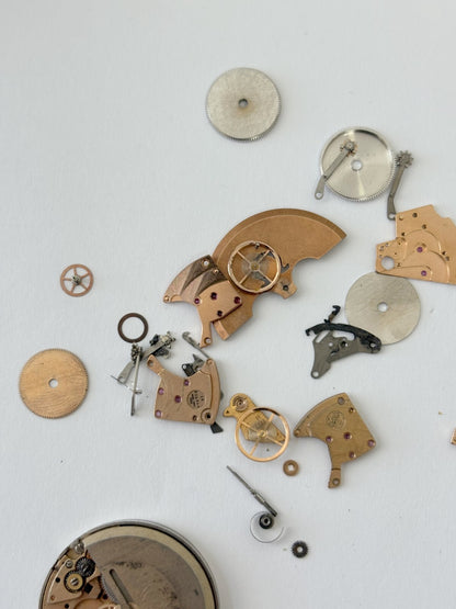 Omega caliber 1020 movement parts lot