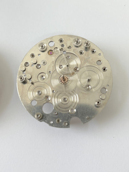 Jaeger LeCoultre Cal 245 Clock Movement Part Balance Fork Barrel Wheel Plates