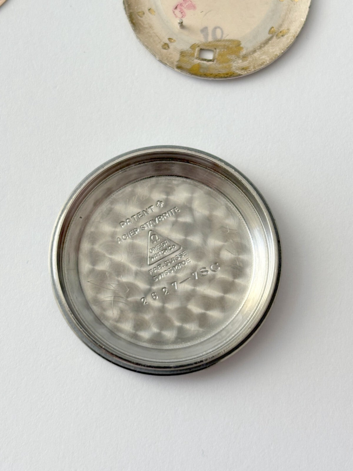 Omega Cal 353 Watch Parts Movement Balance Fork Wheel Spring 350 351 2627-7SC