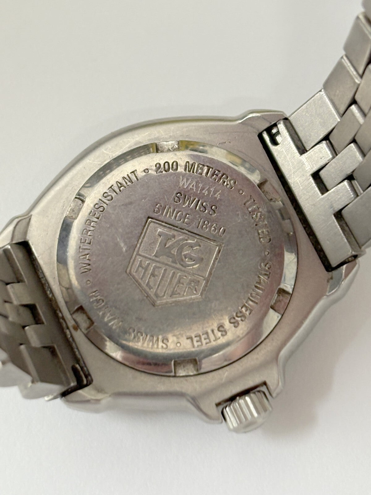 vtg ladies tag heuer formula 1 wa1414 not tested parts/repair