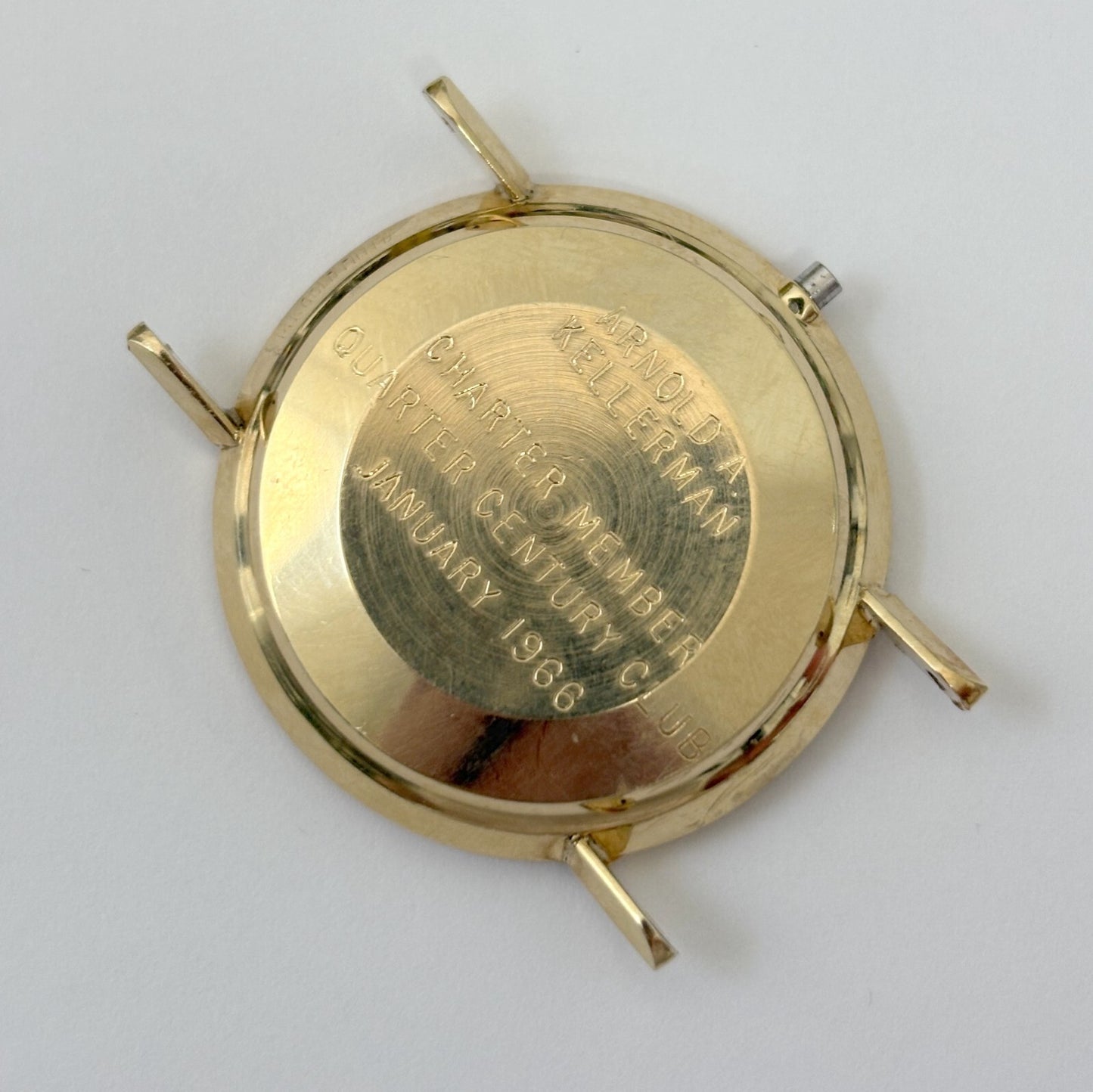 Omega Cal 550 Watch Movement Parts Dial Balance Spring Plate Fork Wheel Rotor 7