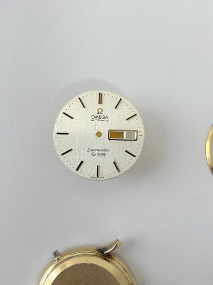 OMEGA Seamaster Deville case parts ref C6336 cal 1020 crystal hands dial watch