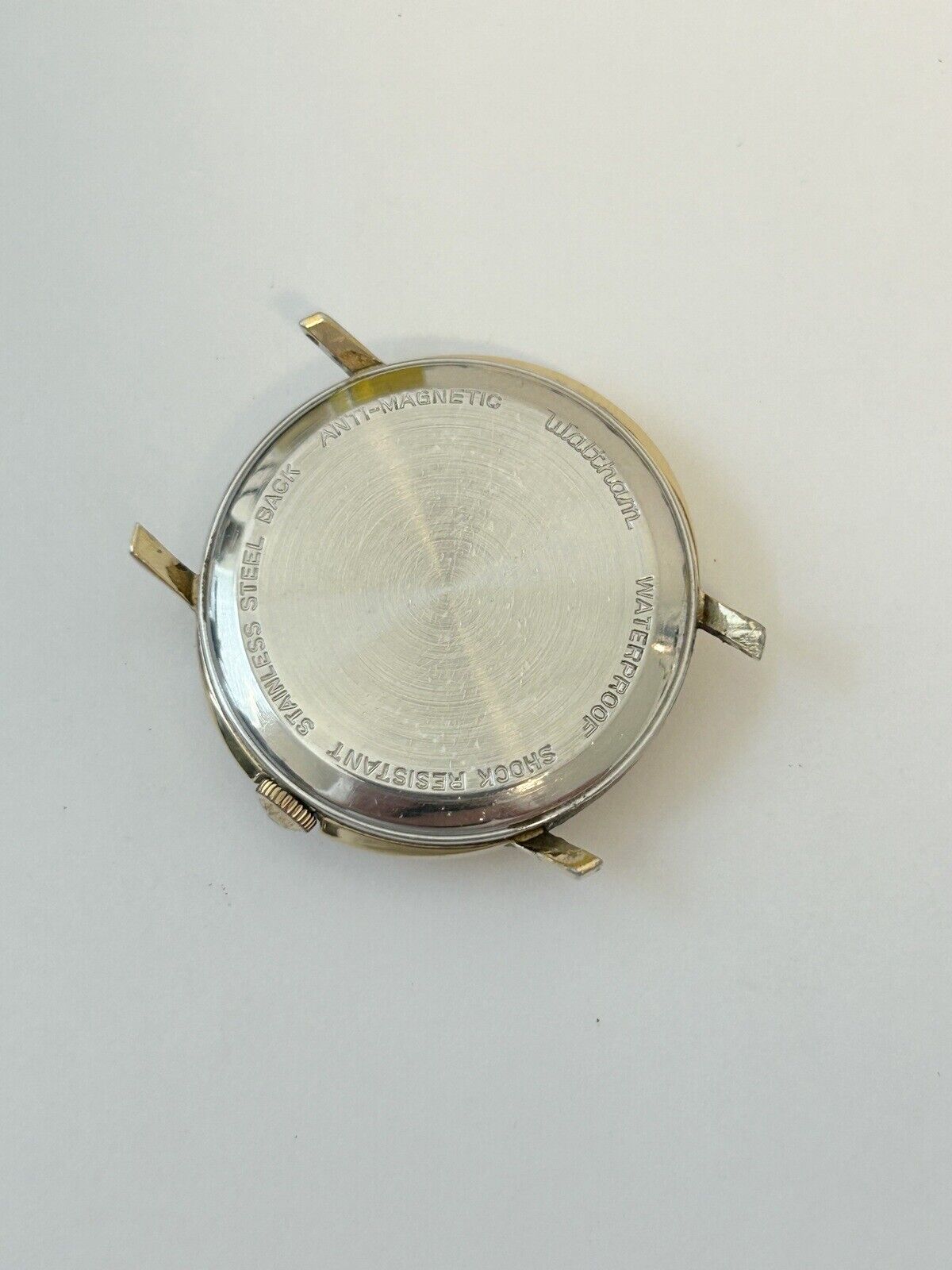 Waltham Cal UTC 2291 Watch Parts Movement Balance Spring Dial Hand Case Back