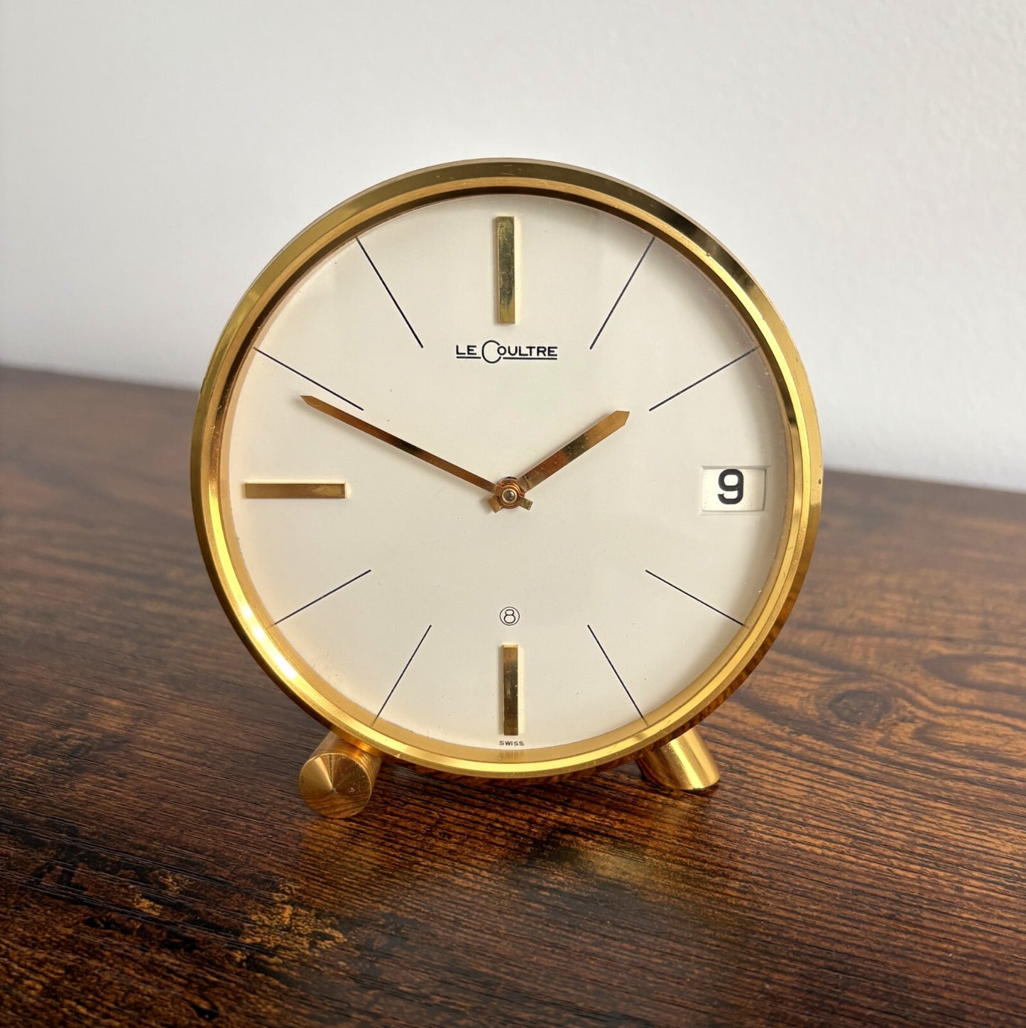lecoultre 425 desk clock , for parts/repair