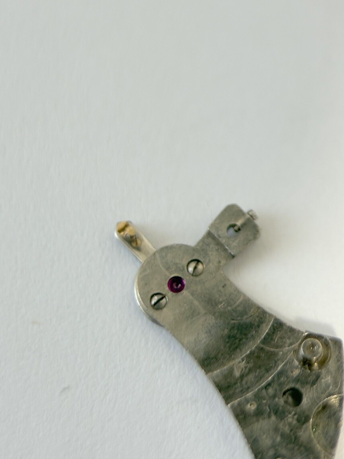 Venus Cal 188 Movement Part Balance Wheel Spring Barrel Fork Wakmann Breitling 2