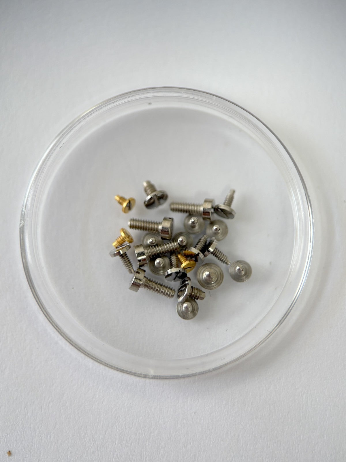 Jaeger LeCoultre Cal 245 Clock Movement Part Balance Fork Barrel Wheel Plates