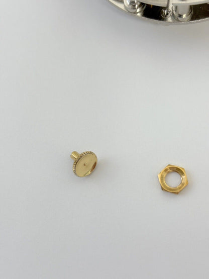 IMHOF Caliber 544 Clock PICK-A-PART 8 Day Movement Wind Key Knob Balance Feet