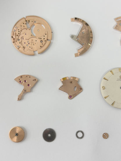 Omega Cal 351 Watch Parts Movement Balance Fork Wheel Spring 350 354 352 353 3