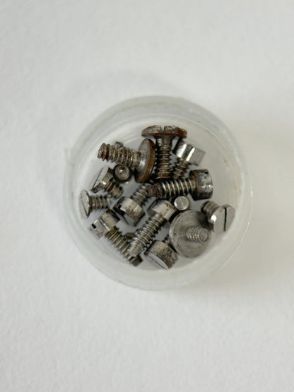 Omega Cal 284 Watch Movement Parts Balance Fork Spring Bridge Barrel Balance