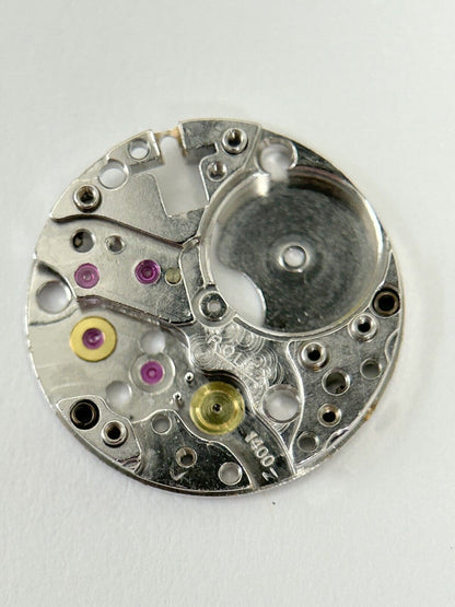 Rolex Cal 1400 Ladies Watch Parts Movement Fork Wheel Spring Bridge Dial Hnads