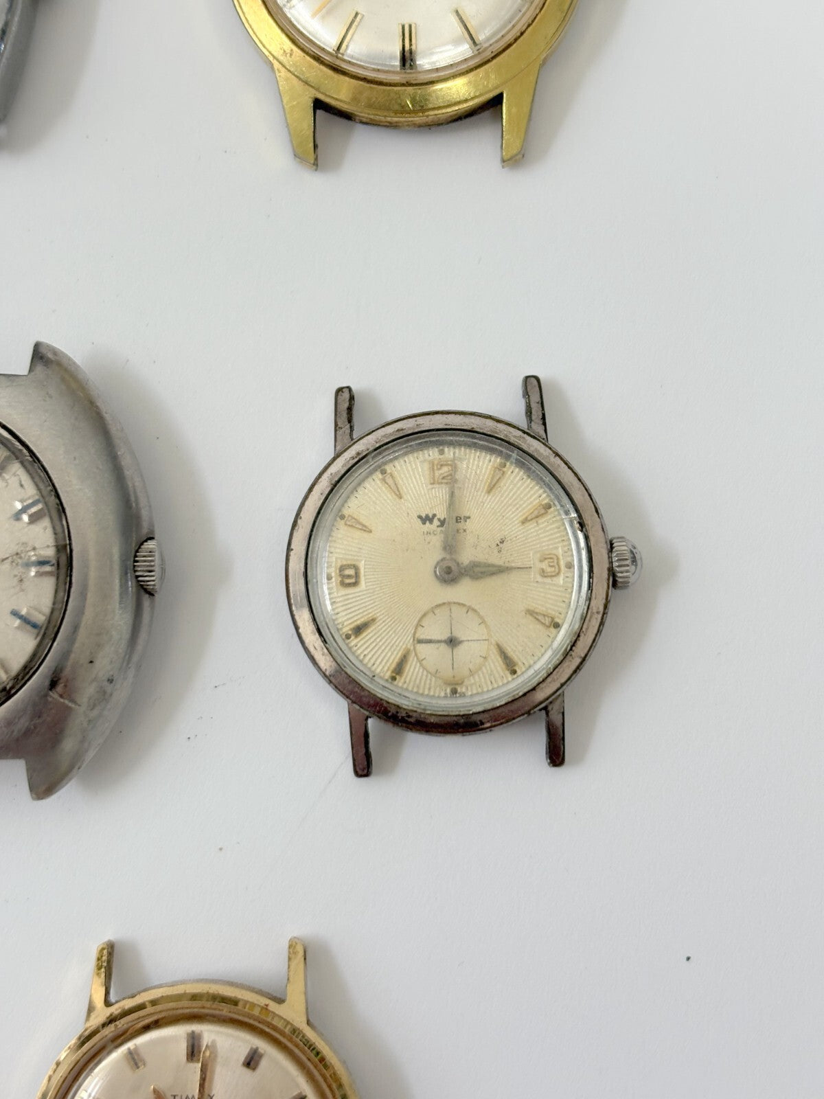 lot of 8 mechanical watches parts/repair