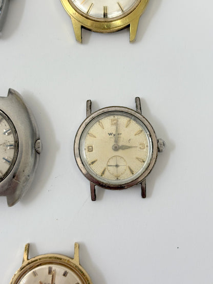 lot of 8 mechanical watches parts/repair