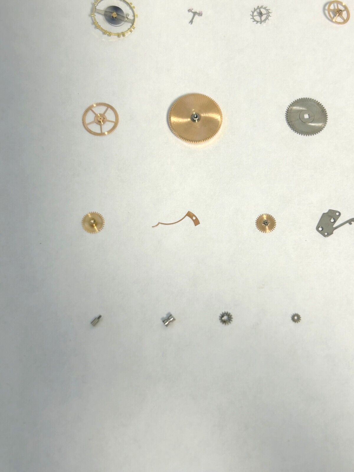 Omega Cal 370 Watch Movement Parts Dial Hands 28 28SC 360 371 372 28SC 360 361 - Used Watch Parts