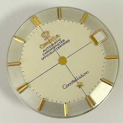 Vintage Omega Constellation 27.5mm Refinished Watch Dial For Cal. 560-565