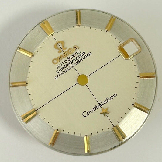 Vintage Omega Constellation 27.5mm Refinished Watch Dial For Cal. 560-565