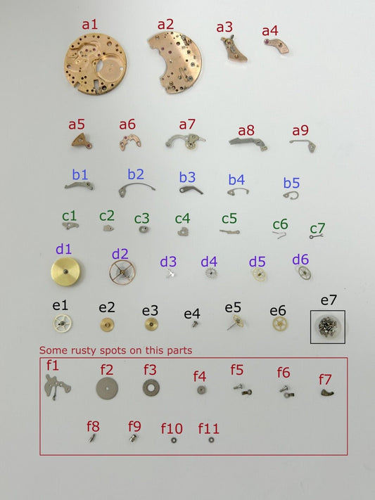 Omega Cal 865 Watch Movement Parts Balance Fork Omega Chronostop ref 145.010