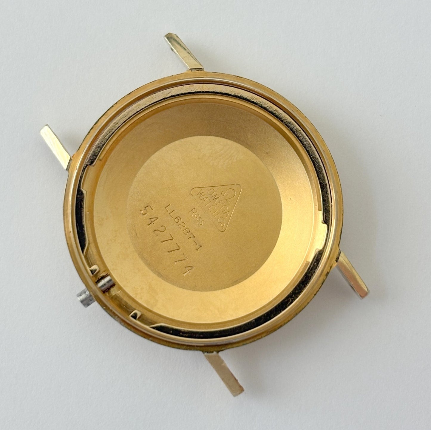 Omega Cal 550 Watch Movement Parts Dial Balance Spring Plate Fork Wheel Rotor 7