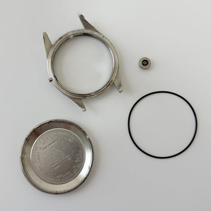 Vintage Omega Seamaster 2938 1 SC watch case with crown 35mm diameter