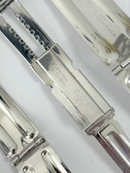 lot of 15 vintage watch bracelets omega rolex tag heuer girard perregaux buckles