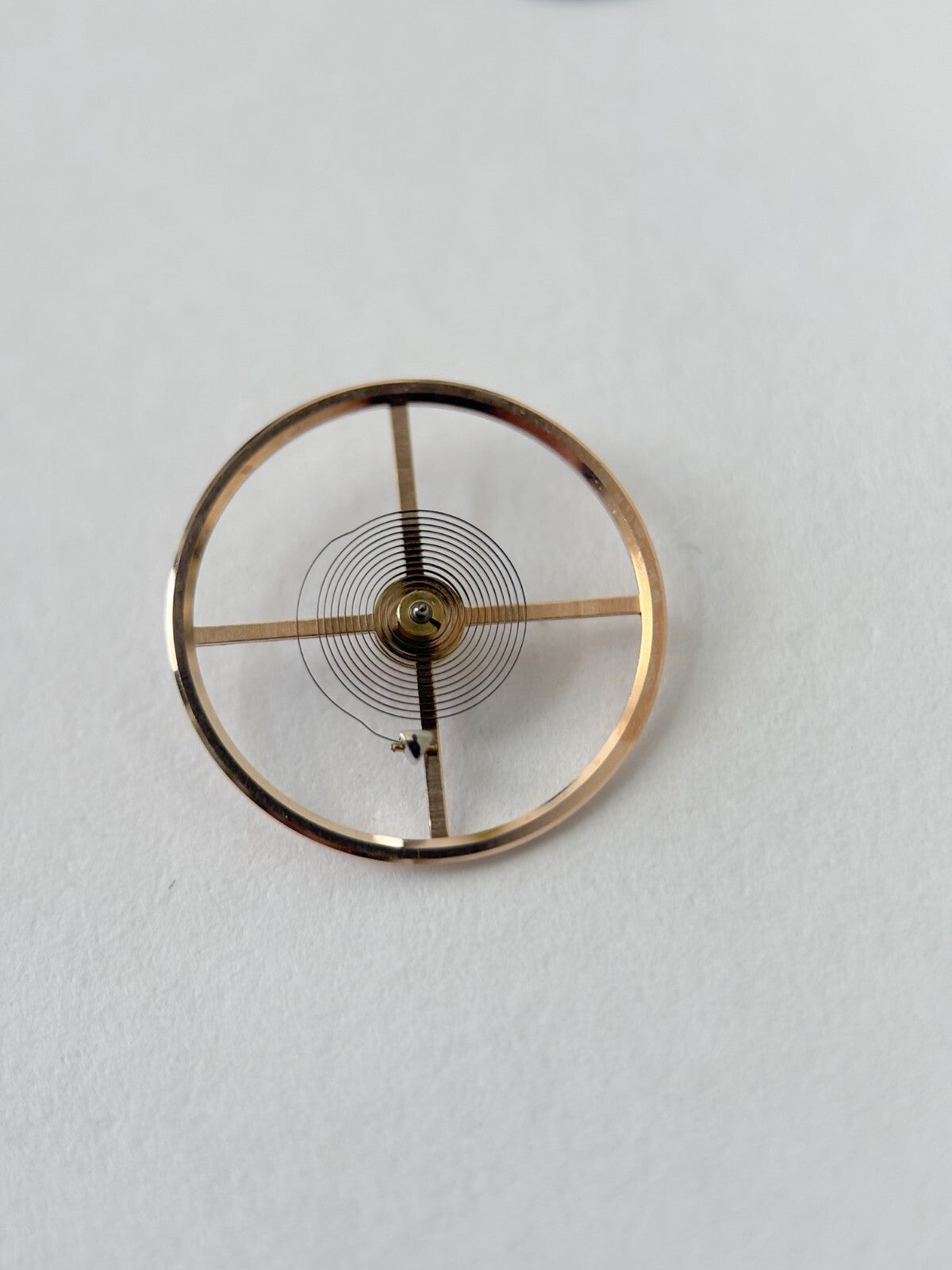 Omega Cal 563 Watch Parts Movement Calendar Disc Fork Wheels Springs Bridge 5