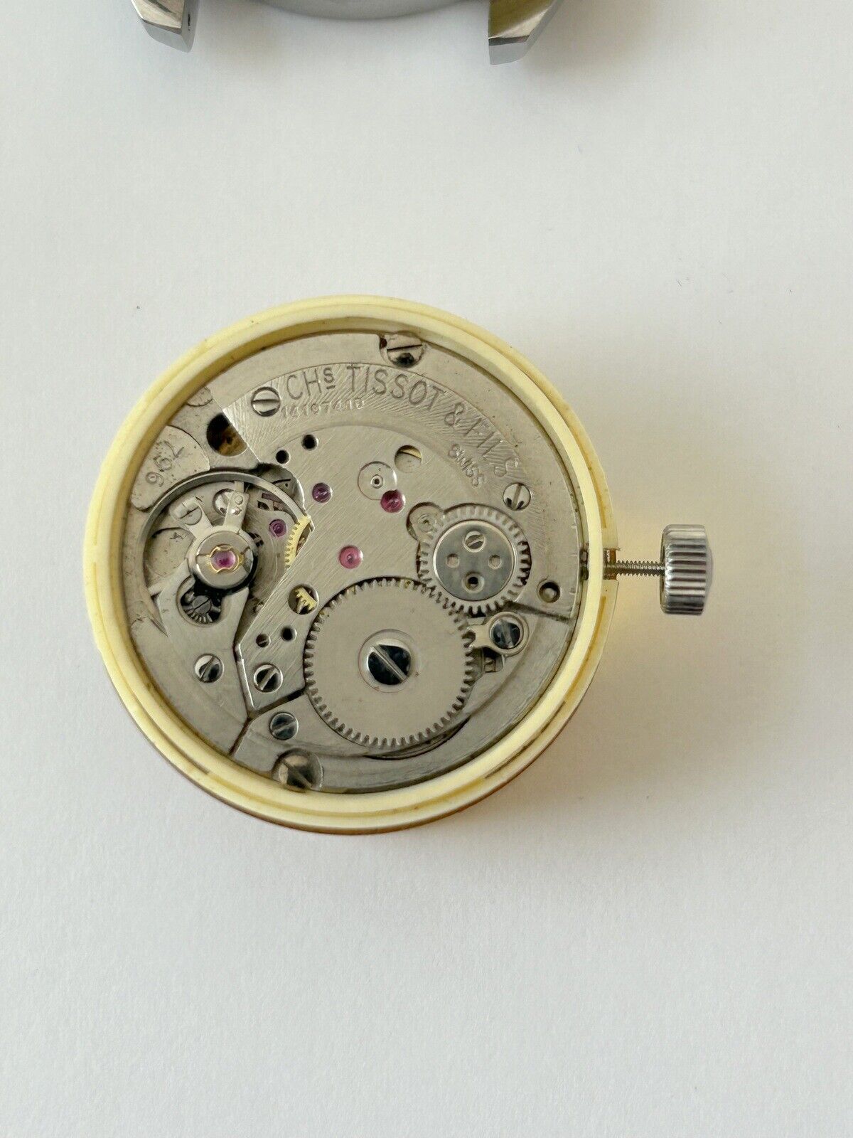 Tissot Seastar Cal 796 case ref 46660-2 for parts watch dial hands crown - Used Watch Parts