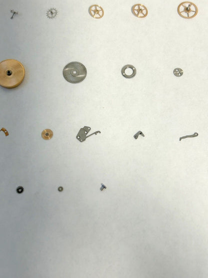 Omega Cal 370 Watch Movement Parts Dial Hands 28 28SC 360 371 372 28SC 360 361 - Used Watch Parts