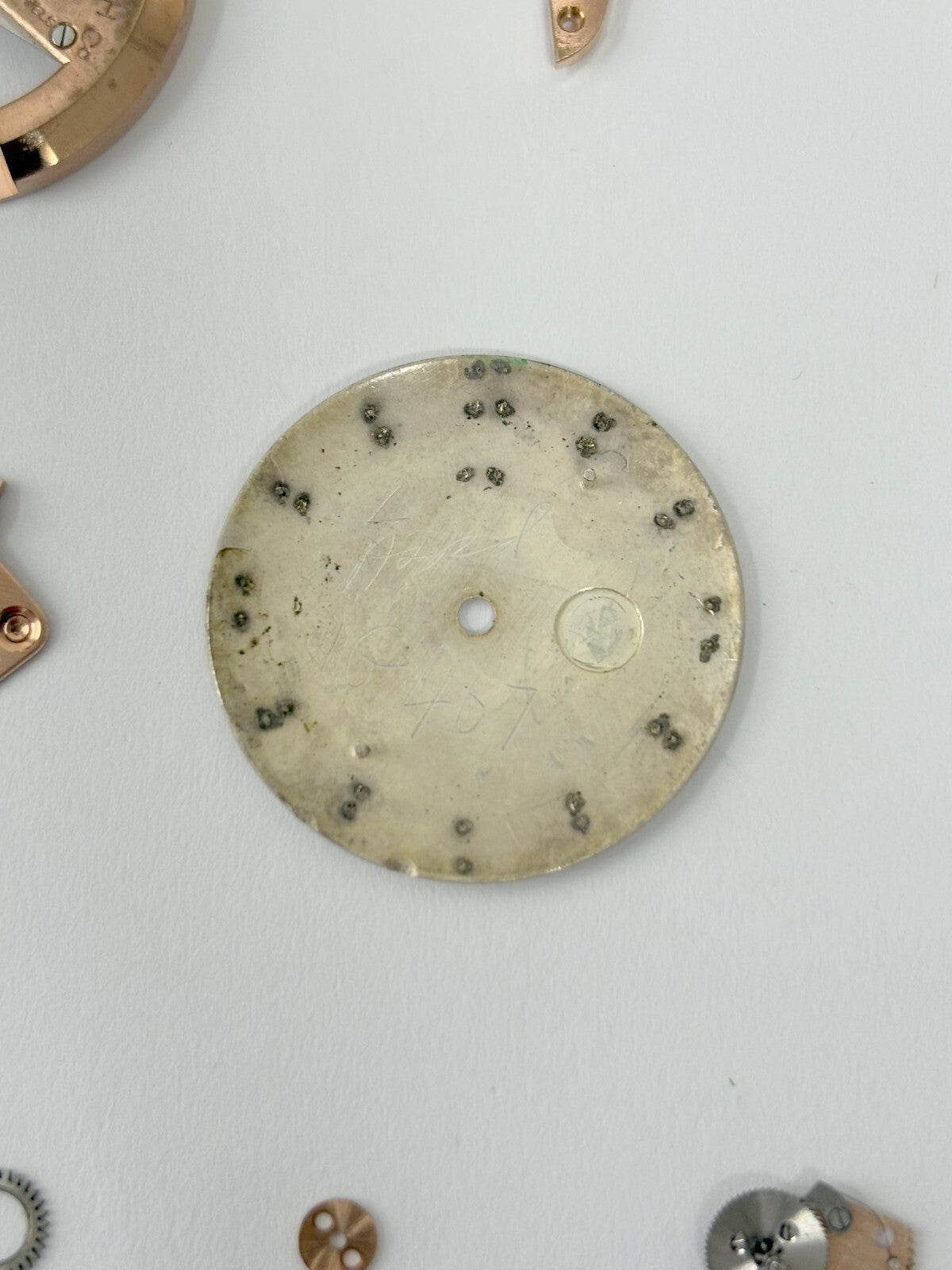 Omega Cal 351 Watch Parts Movement Balance Fork Wheel Spring 350 354 352 353 3