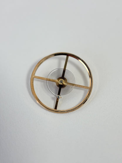 Omega Cal 550 Watch Movement Parts Dial Balance Spring Plate Fork Wheel Rotor 6