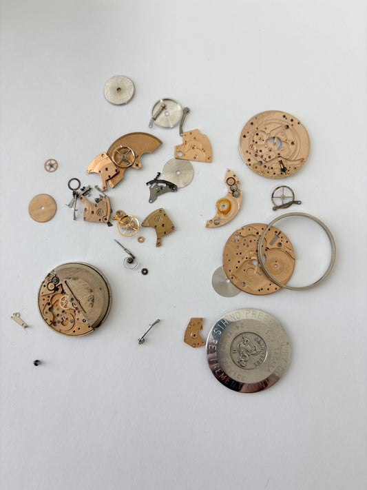 Omega caliber 1020 movement parts lot