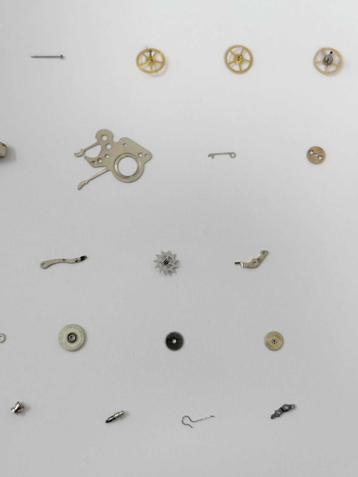Vulcain Caliber 120 Movement Parts  Balance Fork Wheel Spring Bridge Dial Case