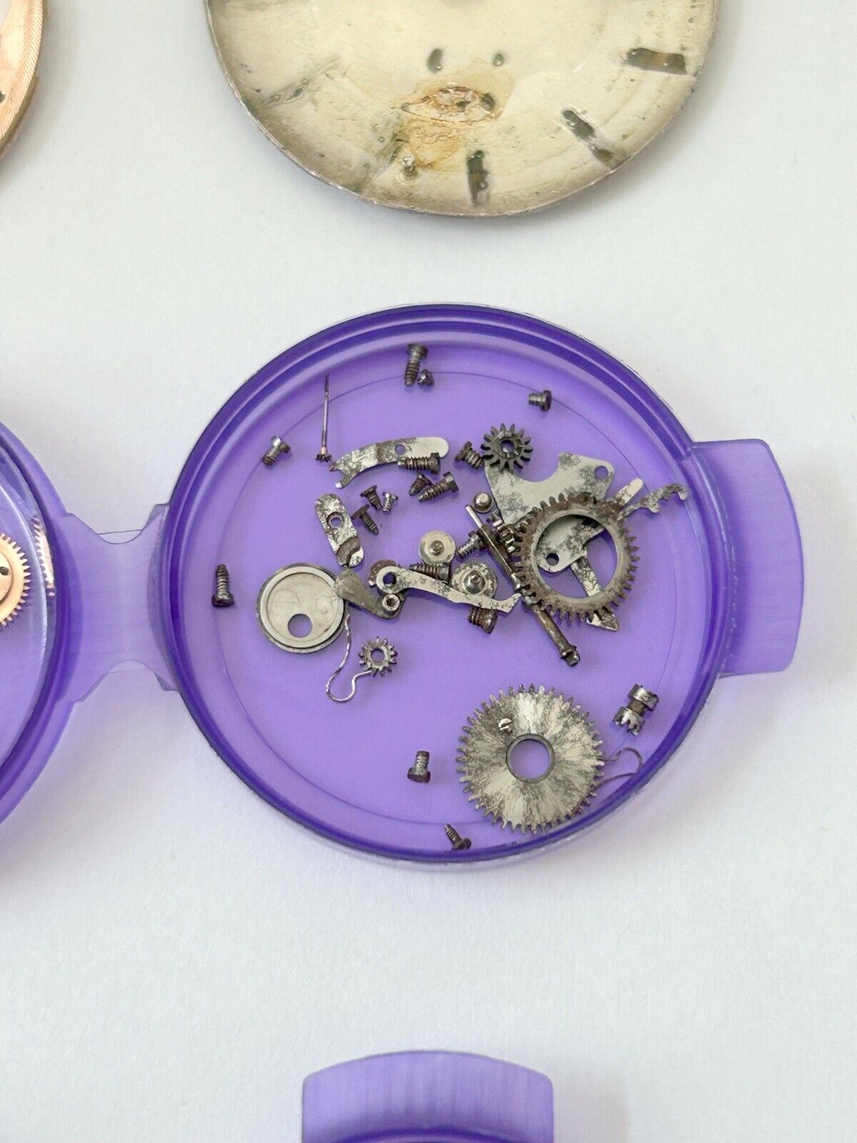 LOT! Vintage Omega cal 560 watch movement parts - Used Watch Parts