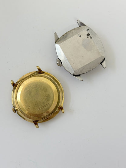 lot of watches mido & girard perregaux not working parts/repair