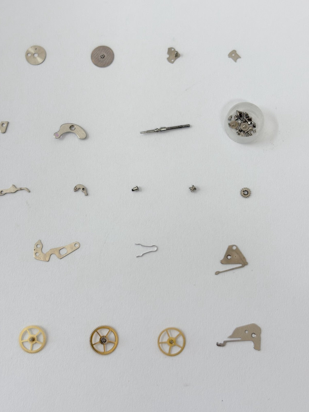 Zodiac Cal 70-72 Watch Movement Part Balance Fork Wheel Spring Bridge Disk Sea