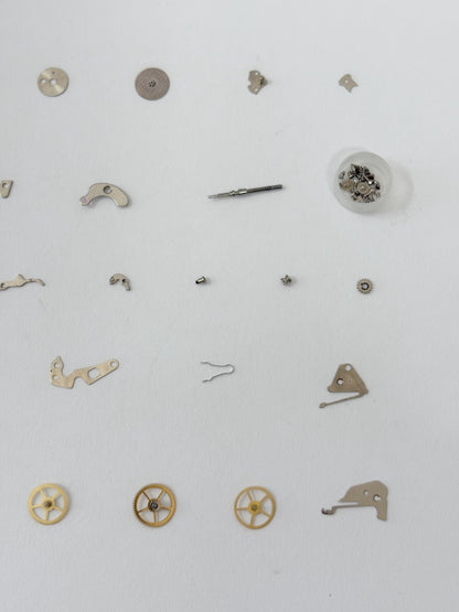 Zodiac Cal 70-72 Watch Movement Part Balance Fork Wheel Spring Bridge Disk Sea