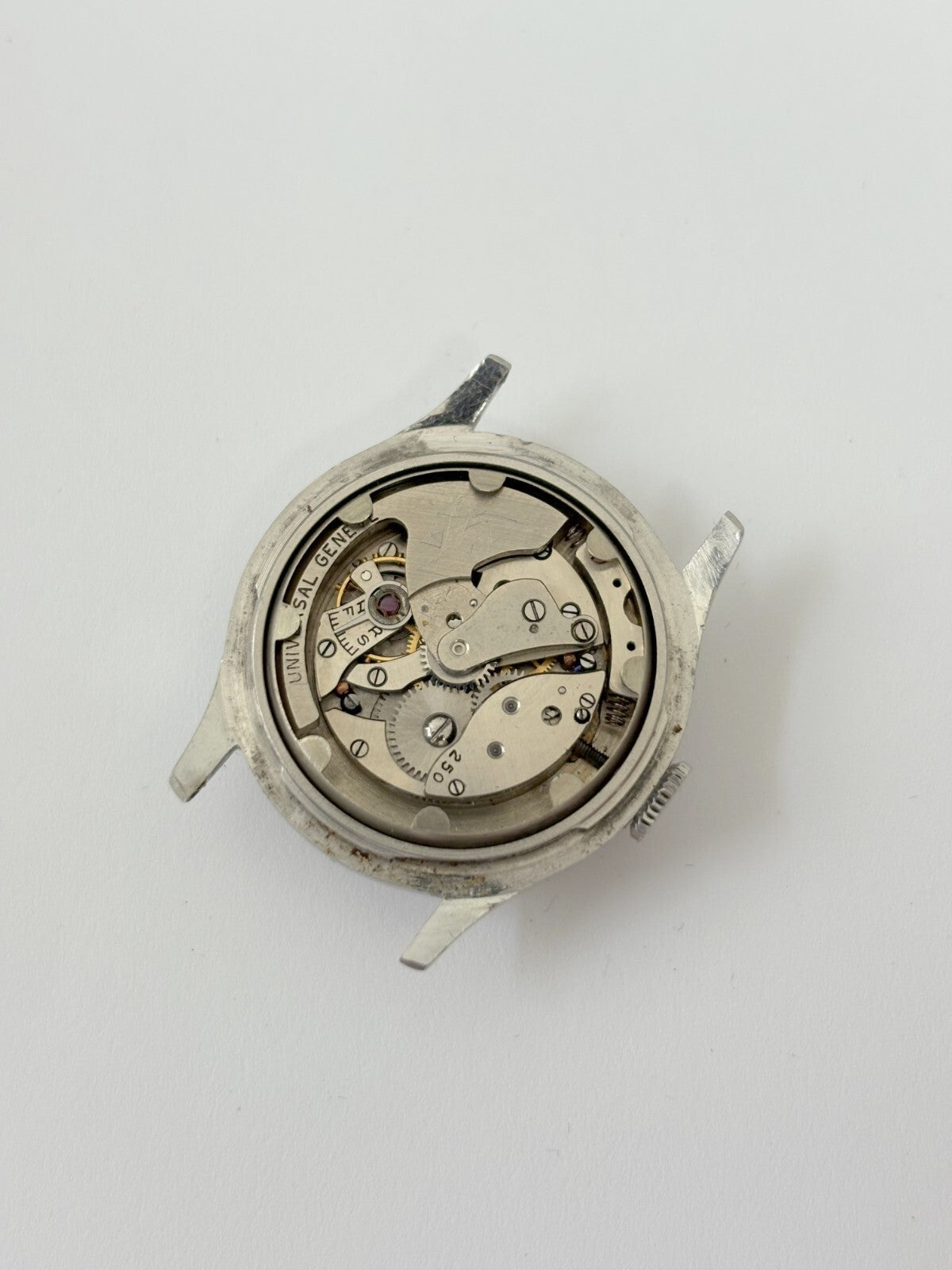 vtg universal geneve watch 30.5mm parts/repair