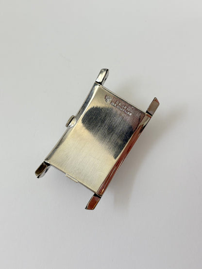 vtg gruen curvex cal 370 watch 42mm x 23mm parts/repair