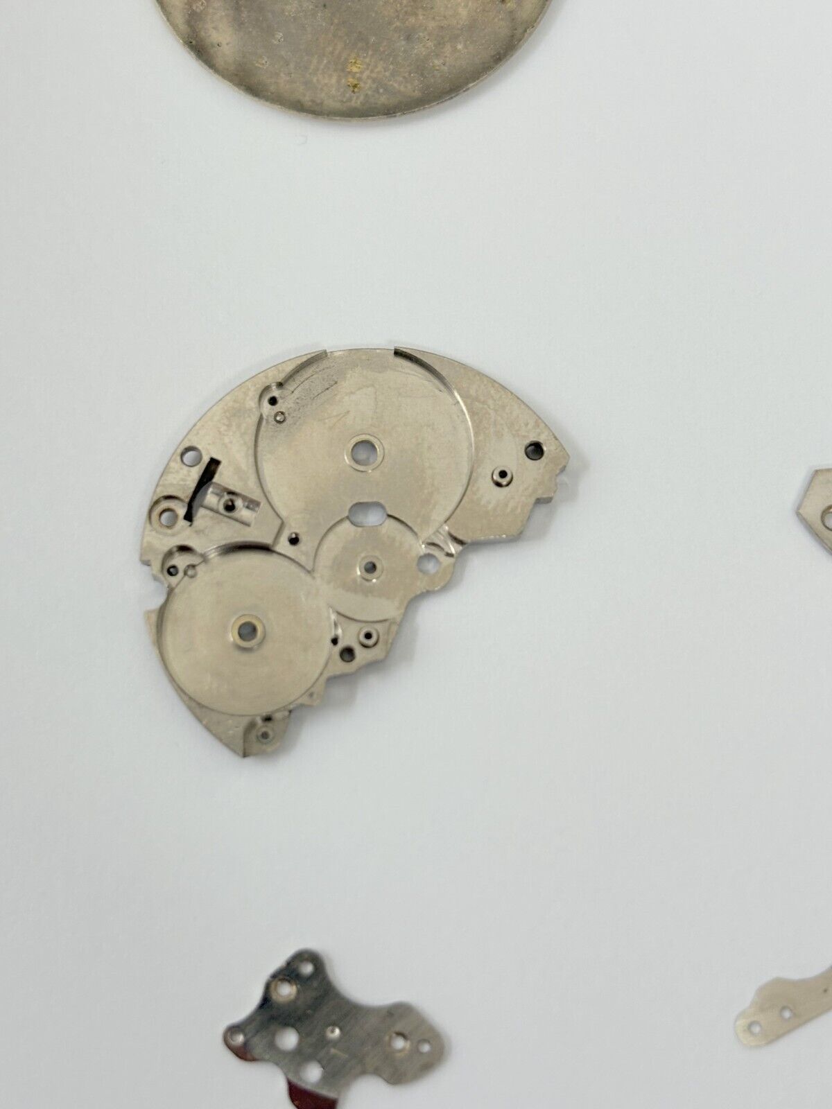Vulcain Caliber 120 Movement Parts  Balance Fork Wheel Spring Bridge Dial Case