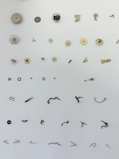 Venus Caliber 170 Movement Part Balance Wheel Spring Barrel Wakmann Breitling 2