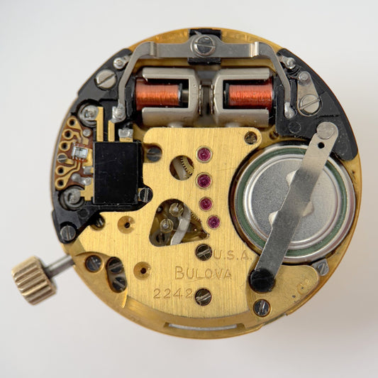 Running but slow  - Bulova Accutron Movement Cal 2242 Day Date Accuquartz watch