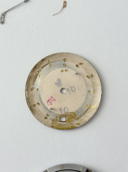 Omega Cal 353 Watch Parts Movement Balance Fork Wheel Spring 350 351 2627-7SC