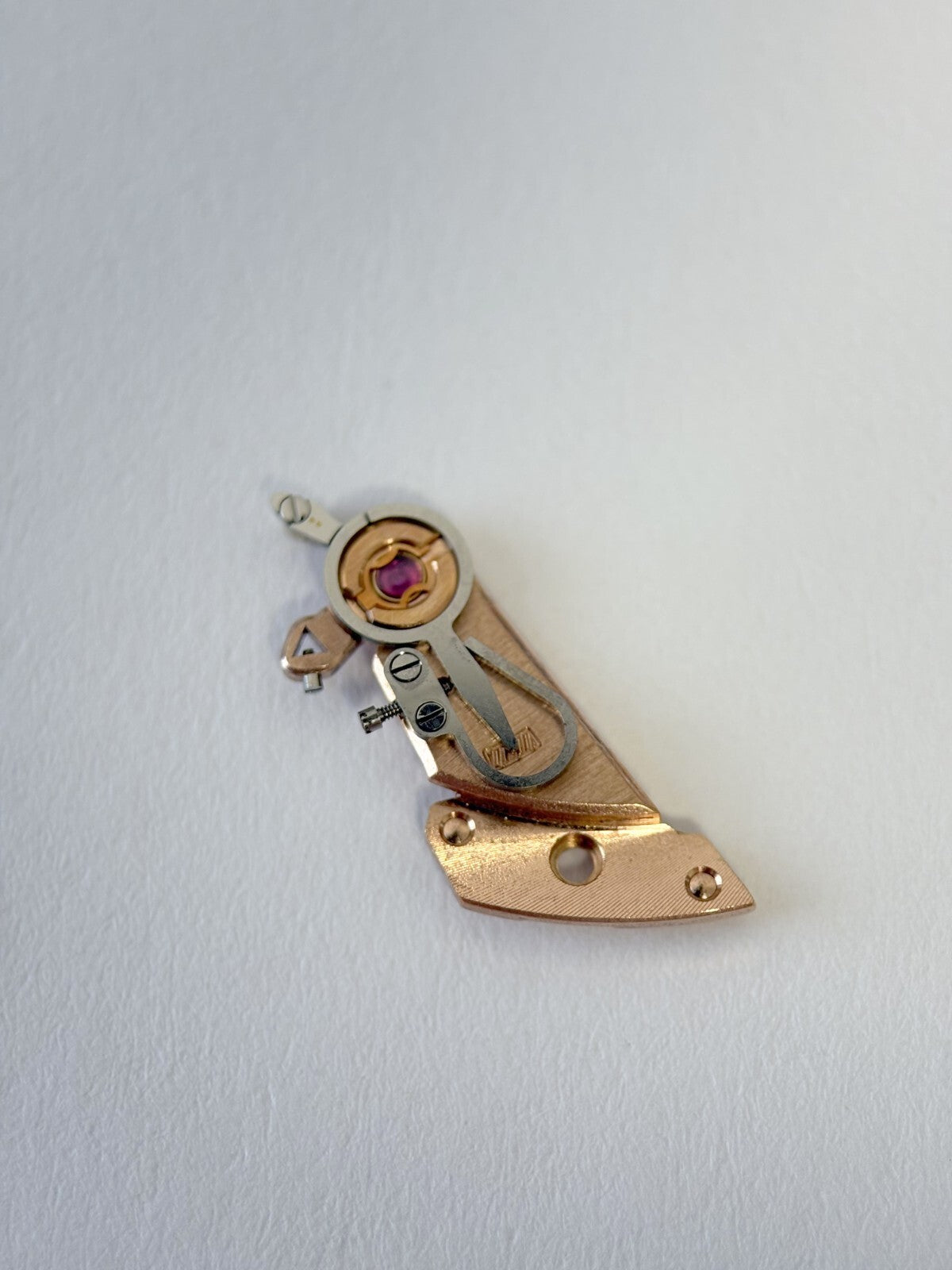 Omega Cal 562 Watch Movement Parts Balance Fork Wheel Spring Bridge 6