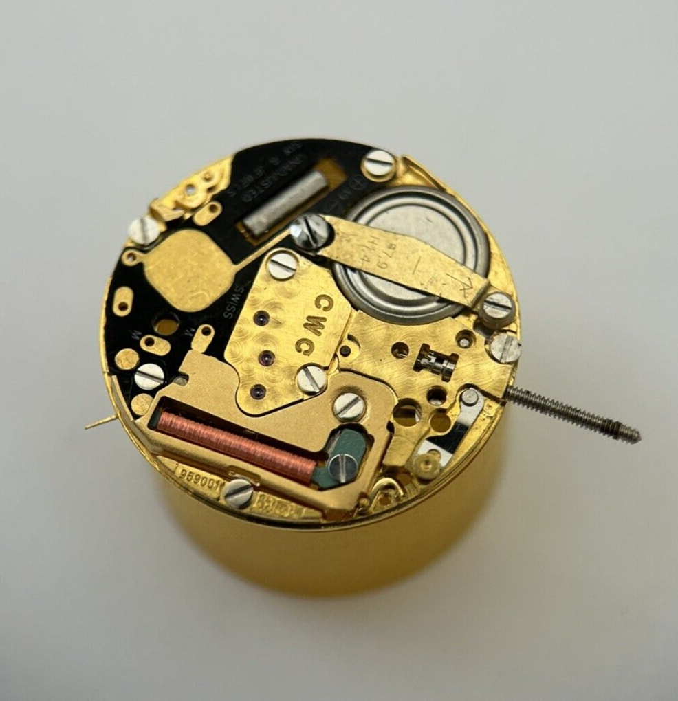 Runs & Sets ESA ETA Cal 959.001 Swiss quartz watch movement