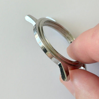 Vintage Zodiac ref 702-916 diver watch parts case back bezel dial Cal 70-72 - Used Watch Parts