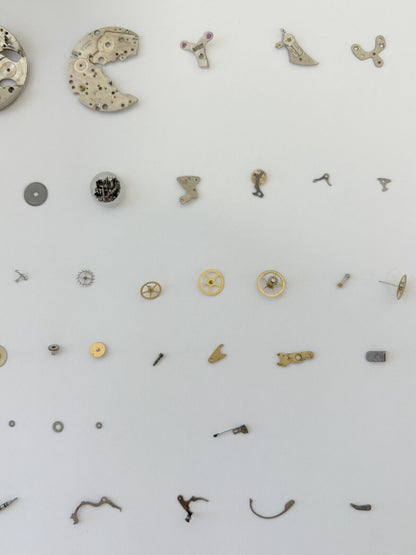 Venus Caliber 170 Movement Part Balance Wheel Spring Barrel Wakmann Breitling 2