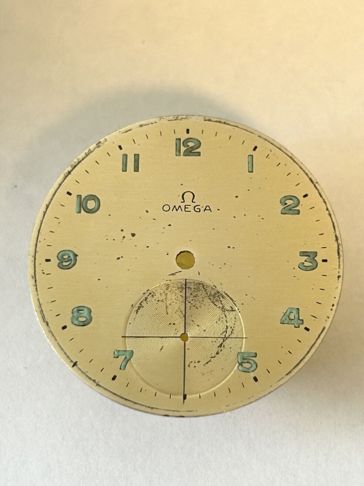 Omega Cal 30 T2 Watch Movement Parts Fork Wheel Spring Bridge Dial Hands - Used Watch Parts